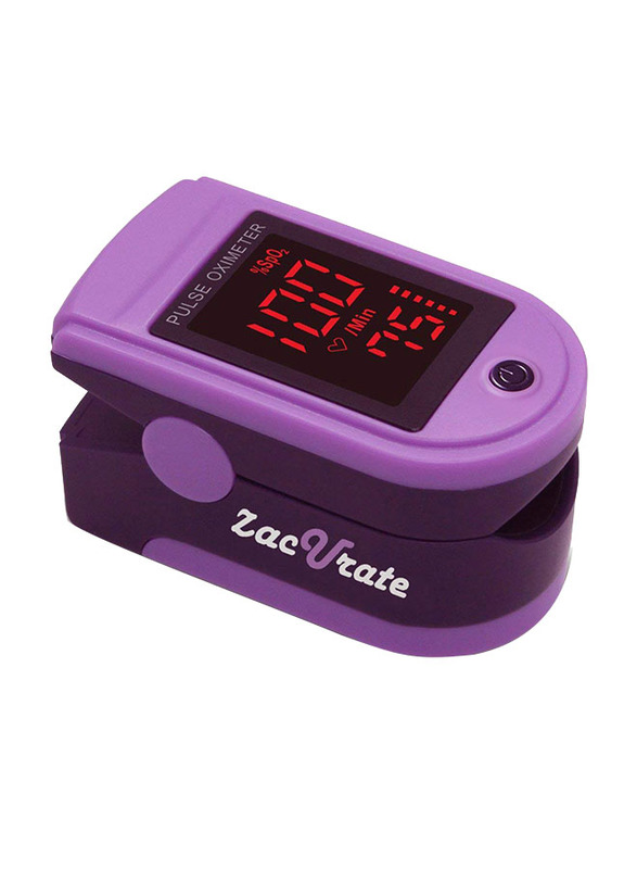 Zacurate Pro Series 500DL Fingertip Pulse Oximeter Blood Oxygen Saturation Monitor with Silicon Cover, Batteries and Lanyard, Mystic Purple
Zacurate Pro Series 500DL Fingertip Pulse Oximeter Blood Oxygen Saturation Monitor with Silicon Cover, Batteries and Lanyard, Mystic Purple