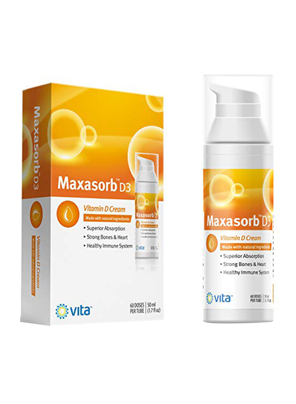 Vita Sciences Vitamin D3 Psoriasis Sufferers Rejoice Itchy and Scaly Skin Cream, 50ml
Vita Sciences Vitamin D3 Psoriasis Sufferers Rejoice Itchy and Scaly Skin Cream, 50ml