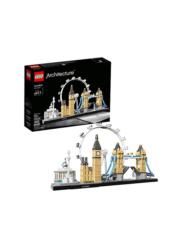 LEGO Architecture London Skyline Collection Building Set Model Kit, 468 Pieces, Ages 12+, Multicolour
LEGO Architecture London Skyline Collection Building Set Model Kit, 468 Pieces, Ages 12+, Multicolour