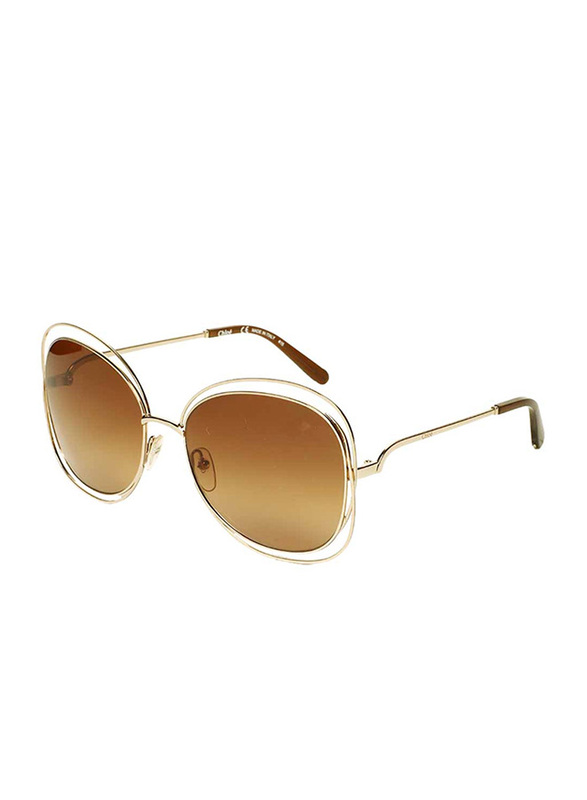 Chloe Full-Rim Butterfly Gold Sunglasses for Women, Brown Lens, CE119S, 60/18/135
Chloe Full-Rim Butterfly Gold Sunglasses for Women, Brown Lens, CE119S, 60/18/135