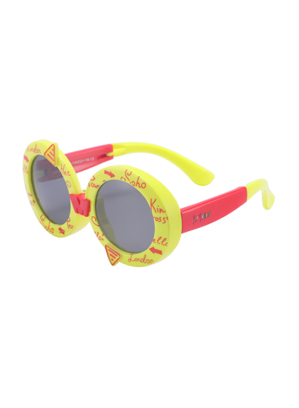 Atom Kids Polarized Full Rim Round Sunglasses for Girls, Grey Lens, K105-1, 3-10 Years, Yellow/Red
Atom Kids Polarized Full Rim Round Sunglasses for Girls, Grey Lens, K105-1, 3-10 Years, Yellow/Red