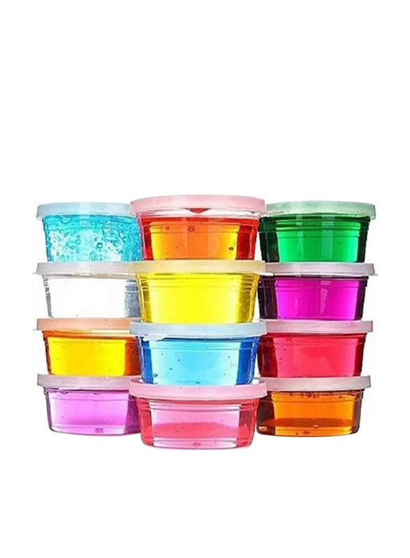 Prime Soft Transparent Magic Non Toxic Holographic Squishy Slime Set, 12 Pieces, Multicolour
Prime Soft Transparent Magic Non Toxic Holographic Squishy Slime Set, 12 Pieces, Multicolour
