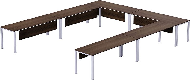 Mahmayi 12 Seater Modern U-Shaped Conference-Meeting Table, Figura 72-16, Dark Walnut
Mahmayi 12 Seater Modern U-Shaped Conference-Meeting Table, Figura 72-16, Dark Walnut