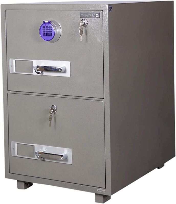 Mahmayi Secure Plus 680-2Dk 2 Digital Dial Safe with 2 Drawer and Key, SD680-2DKDIGITAL, Grey
Mahmayi Secure Plus 680-2Dk 2 Digital Dial Safe with 2 Drawer and Key, SD680-2DKDIGITAL, Grey