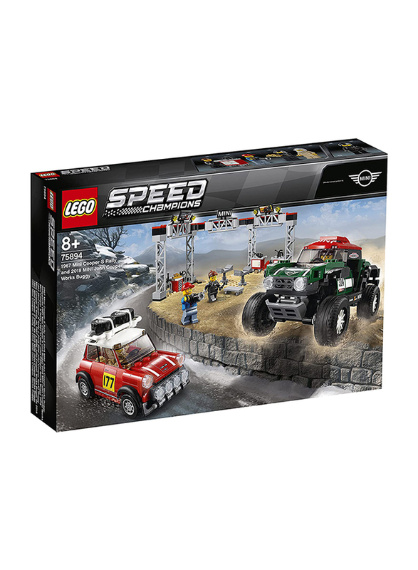 Lego 75894 Speed Champions 1967 Mini Cooper S Rally and 2018 Mini J Building Blocks, 481 Pieces, Ages 8+
Lego 75894 Speed Champions 1967 Mini Cooper S Rally and 2018 Mini J Building Blocks, 481 Pieces, Ages 8+
