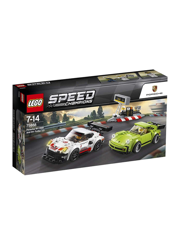 Lego 75888 Porsche 911 RSR and 911 Turbo 3.0 Model Building Set, 391 Pieces, Ages 7+
Lego 75888 Porsche 911 RSR and 911 Turbo 3.0 Model Building Set, 391 Pieces, Ages 7+