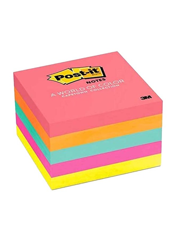 3M Post-It A World Of Color Capetown Collection Sticky Notes, 3 x 3 inch, Multicolour
3M Post-It A World Of Color Capetown Collection Sticky Notes, 3 x 3 inch, Multicolour