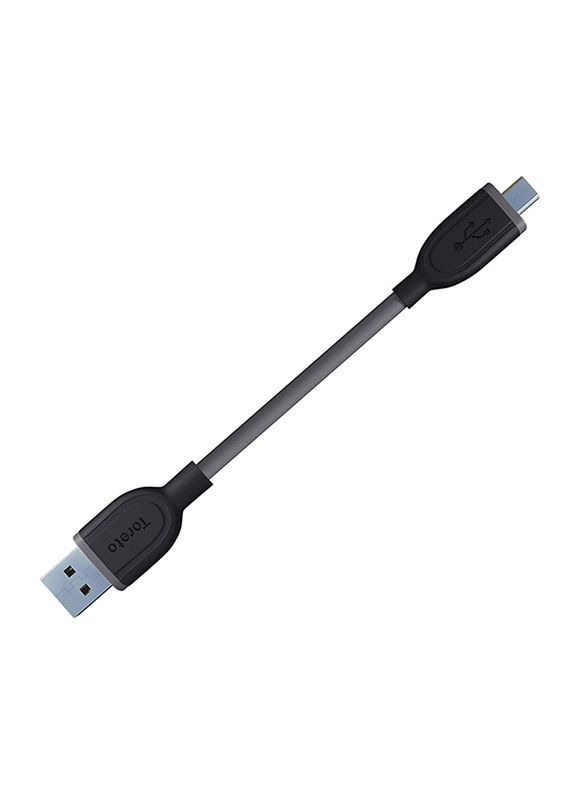 Toreto 25cm Armour-Power Micro B USB Charging Cable, USB Type A Male to Micro B USB for Smartphones, Grey
Toreto 25cm Armour-Power Micro B USB Charging Cable, USB Type A Male to Micro B USB for Smartphones, Grey
