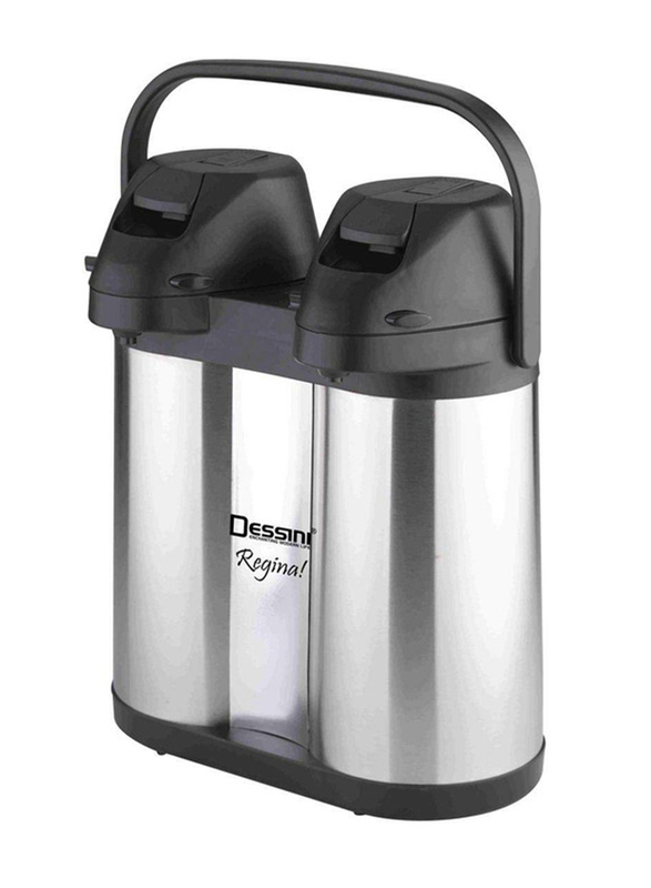 Dessini 4 Ltr Stainless Steel Double Vacuum Flask for Tea and Coffee, AKA776, Silver
Dessini 4 Ltr Stainless Steel Double Vacuum Flask for Tea and Coffee, AKA776, Silver