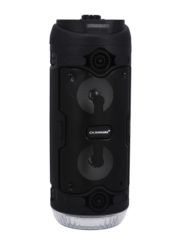 Olsenmark Rechargeable Battery Portable Bluetooth Speaker with Remote Control/USB/SD Card/FM/Mic, OMMS1152, Silver
Olsenmark Rechargeable Battery Portable Bluetooth Speaker with Remote Control/USB/SD Card/FM/Mic, OMMS1152, Silver