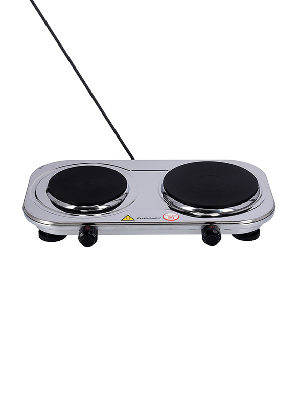Olsenmark Operating Electric Double Burner Hot Plate, 2500W, OMHP2396, Silver/Black
Olsenmark Operating Electric Double Burner Hot Plate, 2500W, OMHP2396, Silver/Black