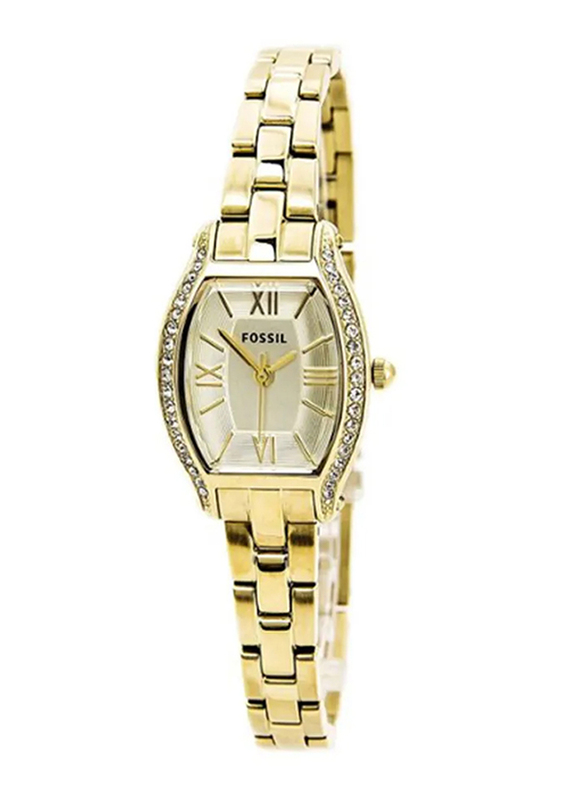 Fossil Molly Analog Quartz Watch for Women with Stainless Steel Band, Water Resistant, ES3286, Gold
Fossil Molly Analog Quartz Watch for Women with Stainless Steel Band, Water Resistant, ES3286, Gold