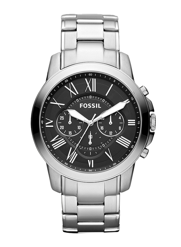 Fossil Analog Quartz Watch for Men with Stainless Steel Band, Water Resistant and Chronograph, FS4736, Silver-Black
Fossil Analog Quartz Watch for Men with Stainless Steel Band, Water Resistant and Chronograph, FS4736, Silver-Black