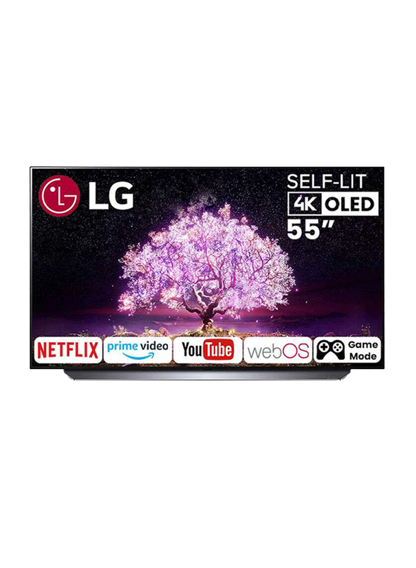 LG 55-Inch C1 Series 4K HDR Cinema Screen Design OLED Smart TV, OLED55C1PVB-AMAG, Black
LG 55-Inch C1 Series 4K HDR Cinema Screen Design OLED Smart TV, OLED55C1PVB-AMAG, Black