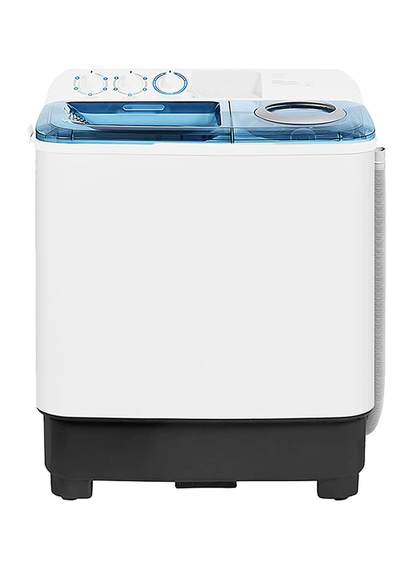 Super General 7 KG Top Load Twin Tub Semi Automatic Washing Machine, 475W, SGW75, White/Blue
Super General 7 KG Top Load Twin Tub Semi Automatic Washing Machine, 475W, SGW75, White/Blue