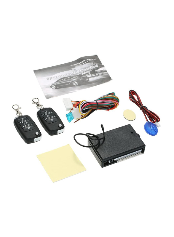 Generic Car Alarm Systems with Auto Remote Central Kit, Door Lock Vehicle Keyless Entry System, Black
Generic Car Alarm Systems with Auto Remote Central Kit, Door Lock Vehicle Keyless Entry System, Black