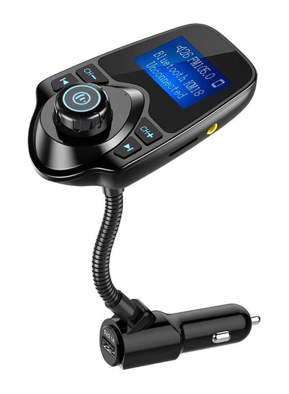 Generic Nulaxy 1.44" Wireless In-Car Bluetooth FM Transmitter with USB Car Charger, Black
Generic Nulaxy 1.44" Wireless In-Car Bluetooth FM Transmitter with USB Car Charger, Black