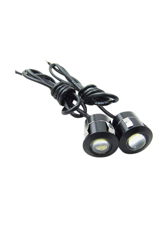 Generic Eagle Eye DRL Waterproof Car Styling Daytime Running LED Car Brake Lights, 23mm, 2 Pieces, White/Black
Generic Eagle Eye DRL Waterproof Car Styling Daytime Running LED Car Brake Lights, 23mm, 2 Pieces, White/Black
