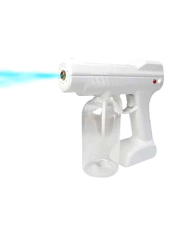 Generic Disinfection Atomizing 9th Generation Light Nano Steam Blue Ray Powerful Sanitizer Spray Gun with Wireless Charging, White
Generic Disinfection Atomizing 9th Generation Light Nano Steam Blue Ray Powerful Sanitizer Spray Gun with Wireless Charging, White