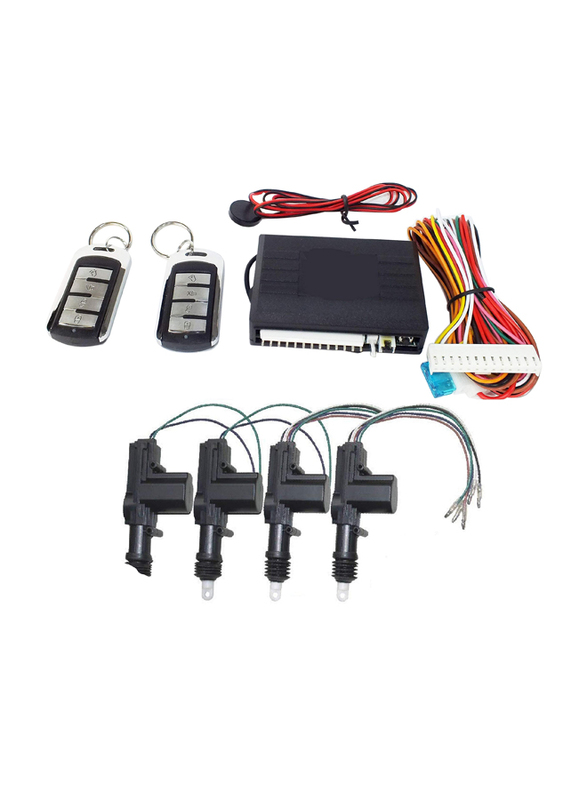Generic Universal Car Central Lock with Keyless Entry Systems & Remote Control, Black
Generic Universal Car Central Lock with Keyless Entry Systems & Remote Control, Black