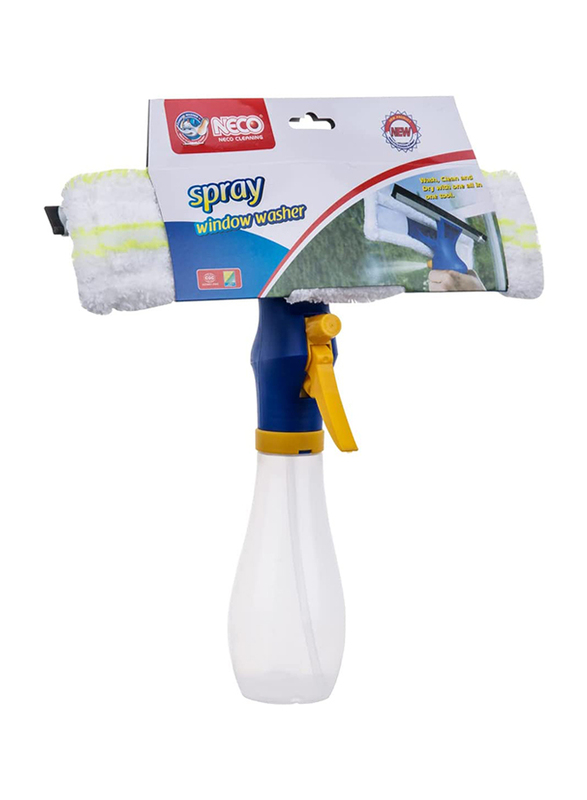 Orchid 3 in 1 Spray Window Washer with Window Cleaner Squeegee Cloth Pad Kit, 25cm
Orchid 3 in 1 Spray Window Washer with Window Cleaner Squeegee Cloth Pad Kit, 25cm
