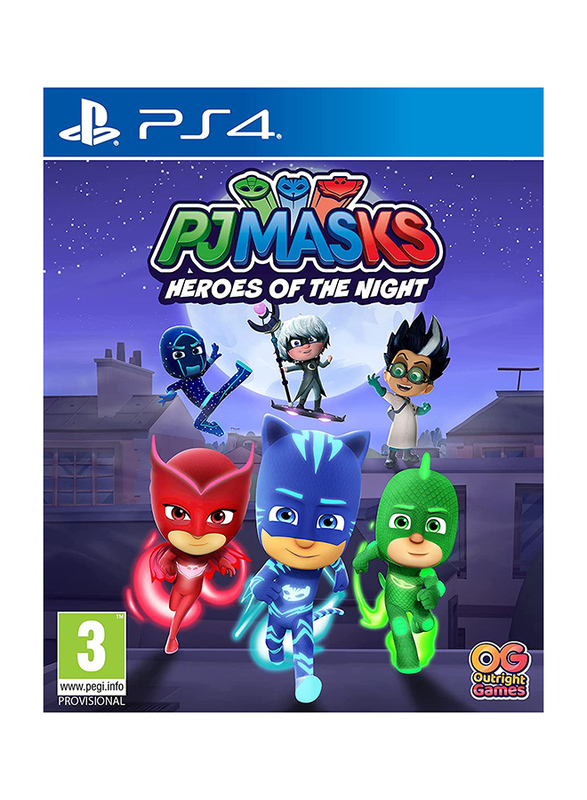 PJ Masks Heroes of the Night Video Game for PlayStation 4 (PS4) by Outright Games
PJ Masks Heroes of the Night Video Game for PlayStation 4 (PS4) by Outright Games