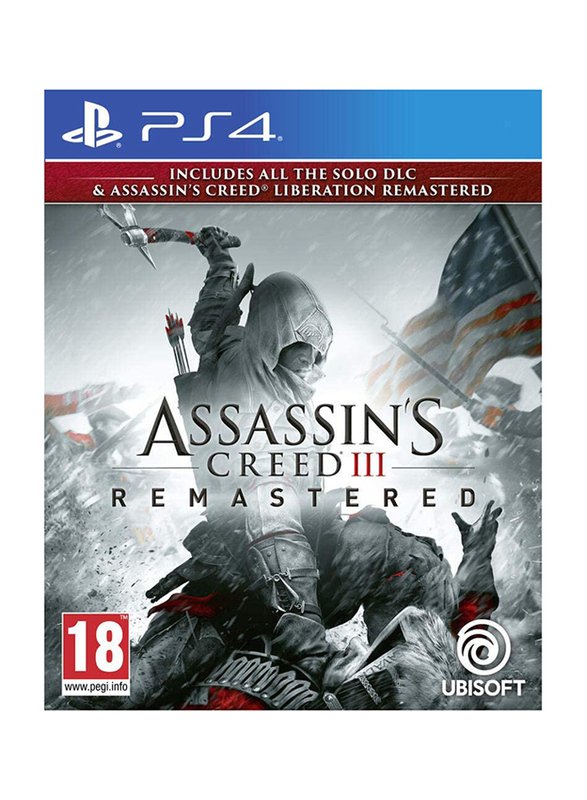 Assassin's Creed 3 + Assassin's Creed Liberation Remastered Video Game for PlayStation 4 (PS4) by Ubisoft
Assassin's Creed 3 + Assassin's Creed Liberation Remastered Video Game for PlayStation 4 (PS4) by Ubisoft