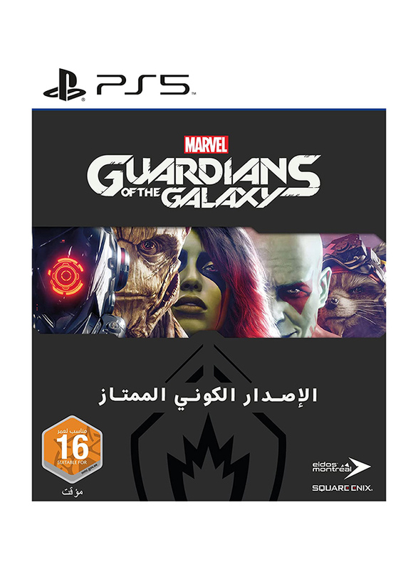 Marvel's Guardians of the Galaxy Cosmic Deluxe Edition - Day 1 Video Game for PlayStation 5 (PS5) by Square Enix
Marvel's Guardians of the Galaxy Cosmic Deluxe Edition - Day 1 Video Game for PlayStation 5 (PS5) by Square Enix