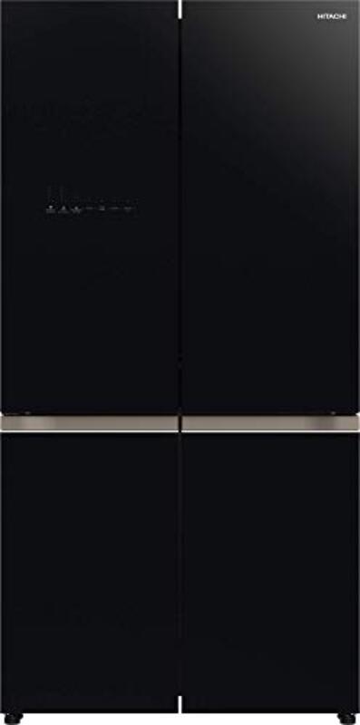 Hitachi 742L Side By Side Refrigerator with French Bottom Freezer, RWB720VUK0GBK, Black
Hitachi 742L Side By Side Refrigerator with French Bottom Freezer, RWB720VUK0GBK, Black