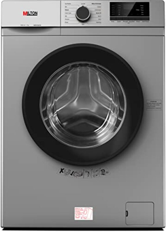 Milton 7 Kg Front Load Washing Machine with Steam Wash, AAEKG7010L21UD1, Silver
Milton 7 Kg Front Load Washing Machine with Steam Wash, AAEKG7010L21UD1, Silver