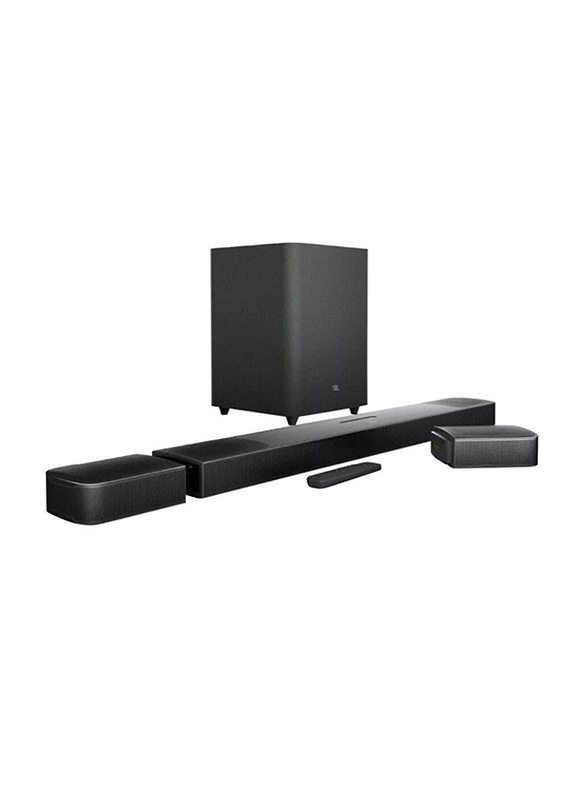 JBL Bar 9.1 Channel True Wireless Soundbar System with Surround Speakers & Dolby Atmos, 820W, Black
JBL Bar 9.1 Channel True Wireless Soundbar System with Surround Speakers & Dolby Atmos, 820W, Black