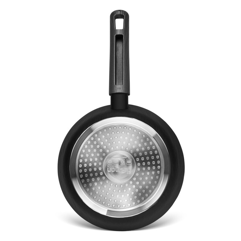 Fissman 20cm Vela Rock Aluminium Frying Pan with Induction Bottom Aluminium & Non-Stick Coating, 20x4cm, Black
Fissman 20cm Vela Rock Aluminium Frying Pan with Induction Bottom Aluminium & Non-Stick Coating, 20x4cm, Black