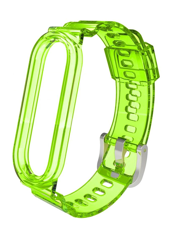 BSNL Soft TPU Transparent Silicone Replacement Strap for Xiaomi Mi Band 4/5/6, Lime Green
BSNL Soft TPU Transparent Silicone Replacement Strap for Xiaomi Mi Band 4/5/6, Lime Green