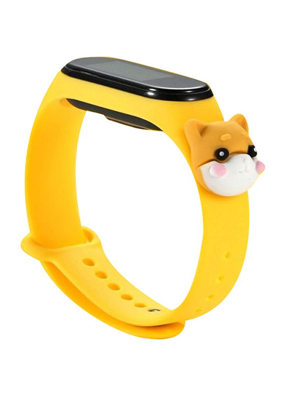 BSNL Cute Cartoon Character Shiba Inu Silicone Replacement Strap for Xiaomi Mi Band 3/4/5/6, Yellow/Shiba Inu
BSNL Cute Cartoon Character Shiba Inu Silicone Replacement Strap for Xiaomi Mi Band 3/4/5/6, Yellow/Shiba Inu