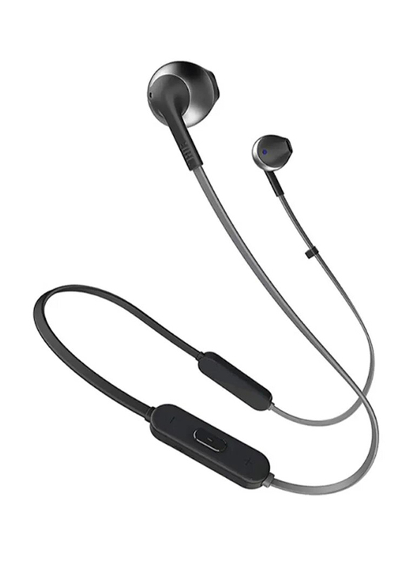 JBL Tune 205BT Wireless In-Ear Pure Bass Metal Neckband Earphones with Mic, JBLT205BTBLK, Black
JBL Tune 205BT Wireless In-Ear Pure Bass Metal Neckband Earphones with Mic, JBLT205BTBLK, Black