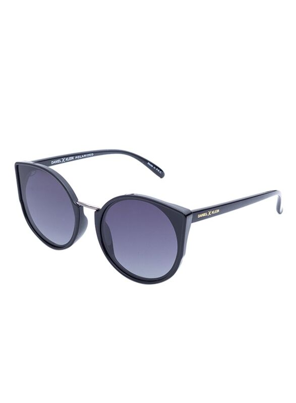 Daniel Klein Polarized Full Rim Oval Black Frame Sunglasses for Women, Purple Lens , DK4186C6, 50/18/140
Daniel Klein Polarized Full Rim Oval Black Frame Sunglasses for Women, Purple Lens , DK4186C6, 50/18/140