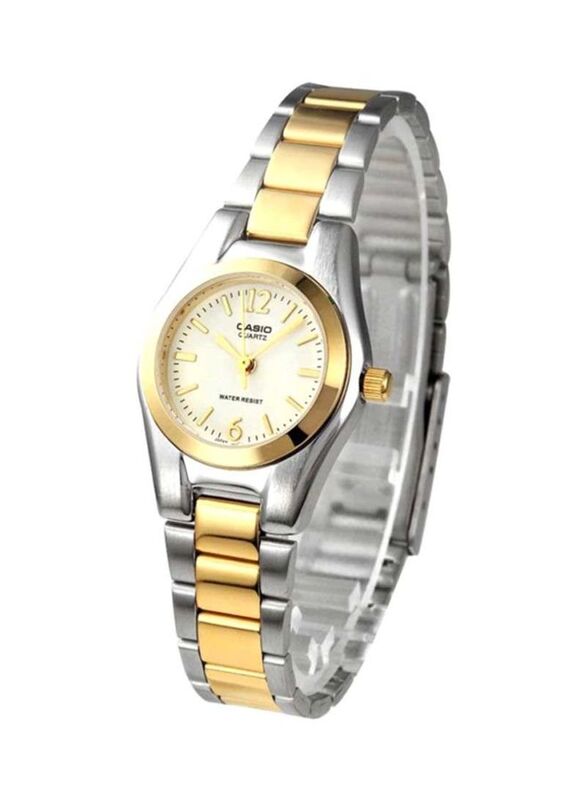 Casio Core Analog Wrist Watch for Women with Stainless Steel Band, Water Resistant, LTP-1253SG-9ADF, Silver/Gold-Gold
Casio Core Analog Wrist Watch for Women with Stainless Steel Band, Water Resistant, LTP-1253SG-9ADF, Silver/Gold-Gold