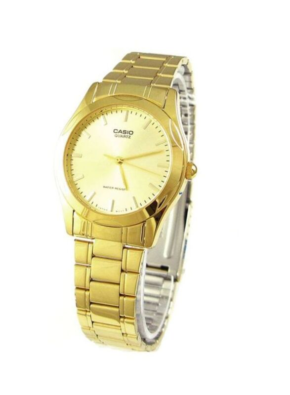 Casio Analog Watch for Men with Stainless Steel Band, Water Resistant, MTP-1275SG-9A, Gold
Casio Analog Watch for Men with Stainless Steel Band, Water Resistant, MTP-1275SG-9A, Gold