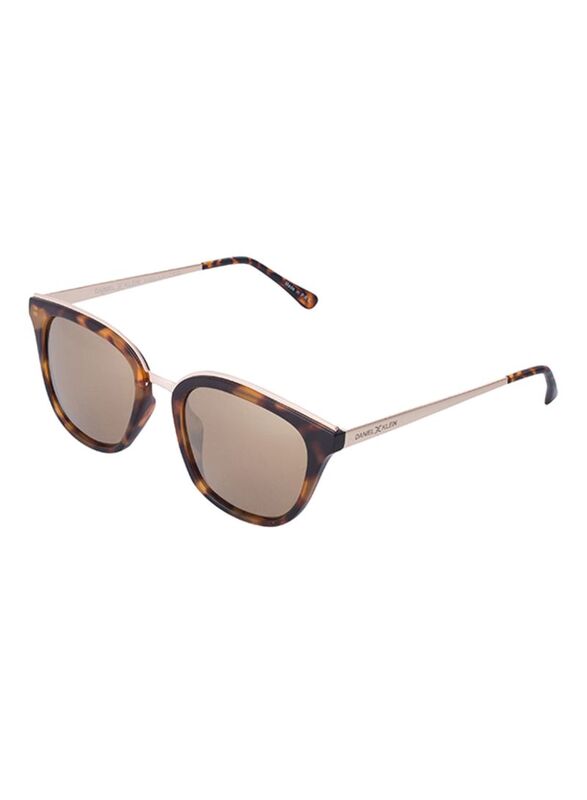 Daniel Klein Polarized Full Rim Wayfarer Tortoise Gold Frame Sunglasses for Women, Brown Lens , DK4217C3, 50/18/118
Daniel Klein Polarized Full Rim Wayfarer Tortoise Gold Frame Sunglasses for Women, Brown Lens , DK4217C3, 50/18/118