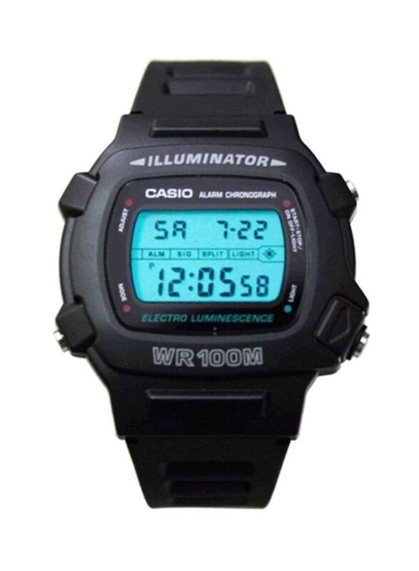 Casio Digital Watch for Men with Resin Band, Water Resistant, W740-1V, Black/Blue
Casio Digital Watch for Men with Resin Band, Water Resistant, W740-1V, Black/Blue
