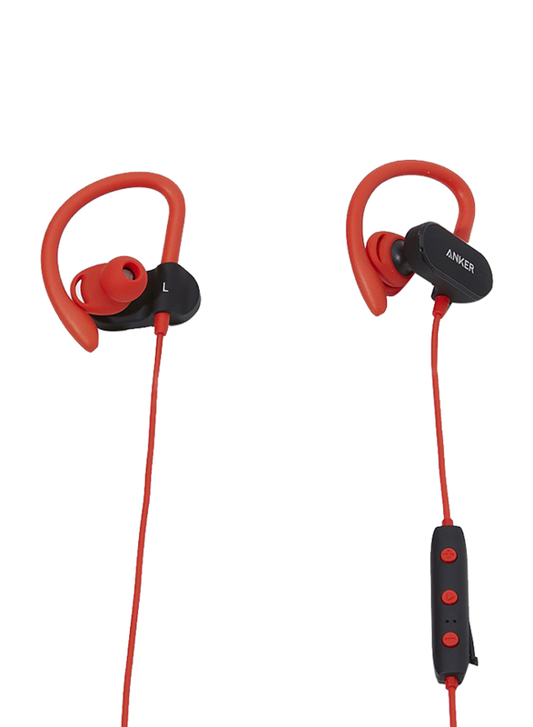 Anker SoundBuds Curve Wireless In-Ear Neckband Noise Cancelling Headset with Mic, A3263HL1, Red
Anker SoundBuds Curve Wireless In-Ear Neckband Noise Cancelling Headset with Mic, A3263HL1, Red