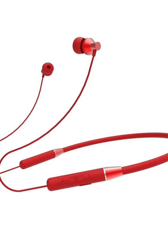 Lenovo HE05 Wireless/Bluetooth In-Ear Neckband Noise Cancelling Earphones with Mic, Red
Lenovo HE05 Wireless/Bluetooth In-Ear Neckband Noise Cancelling Earphones with Mic, Red