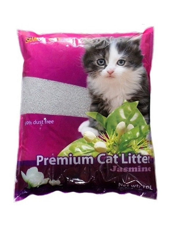 Yihu Sumocat 10L Jasmine Fragrance 99% Dust Free Premium Cat Litter, Multicolour
Yihu Sumocat 10L Jasmine Fragrance 99% Dust Free Premium Cat Litter, Multicolour