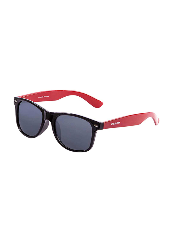 Ocean Glasses Polarized Full-Rim Square Shiny Red Arms/Shiny Black Frame Sunglasses Unisex, Smoke Lens
Ocean Glasses Polarized Full-Rim Square Shiny Red Arms/Shiny Black Frame Sunglasses Unisex, Smoke Lens