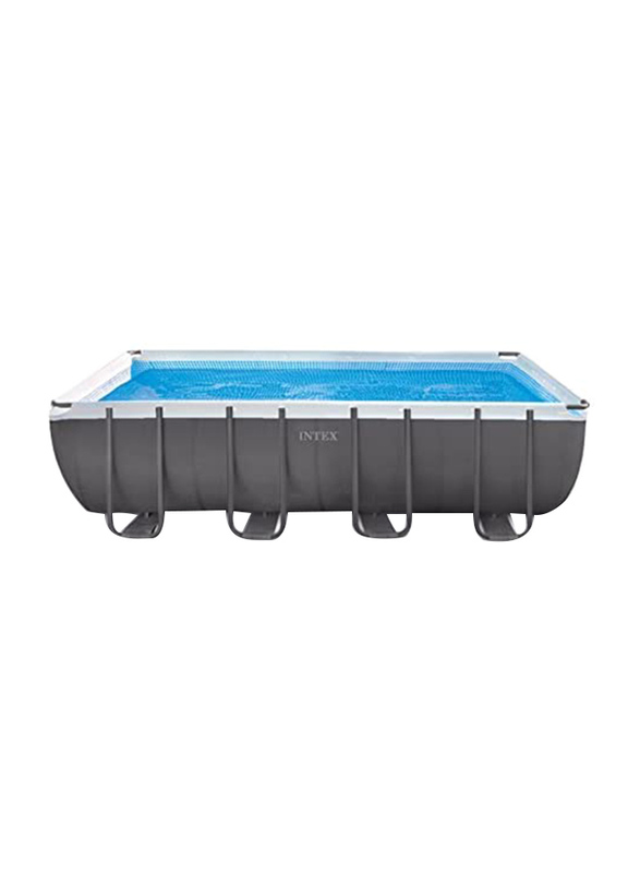 Intex Ultra Metal Rectangular Frame Above Ground Swimming Pool, 549 x 274 x 132cm, Blue/Black
Intex Ultra Metal Rectangular Frame Above Ground Swimming Pool, 549 x 274 x 132cm, Blue/Black