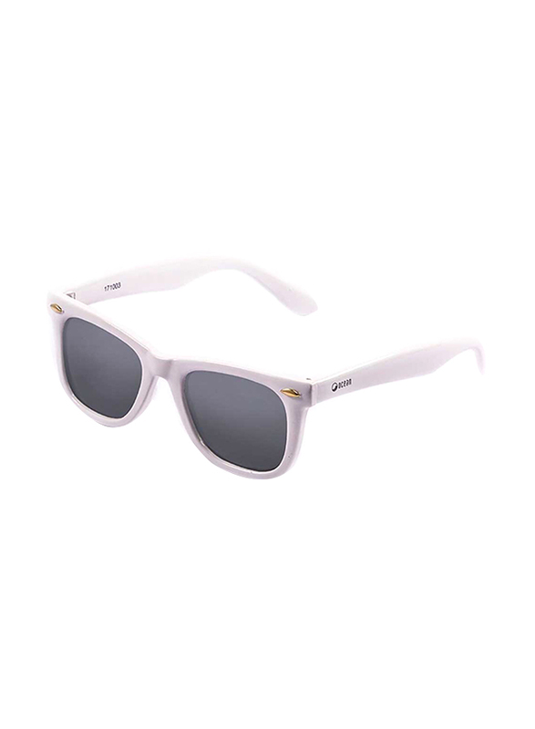 Ocean Glasses Cape Town Polarized Full-Rim Square Shiny White Frame Sunglasses Kids Unisex, Black Lens
Ocean Glasses Cape Town Polarized Full-Rim Square Shiny White Frame Sunglasses Kids Unisex, Black Lens