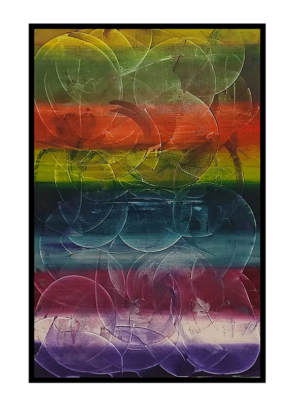 Handmade Paintings Mounted Abstract Paintings On Wooden Frame, 90 x 60 x 5cm, Multicolour
Handmade Paintings Mounted Abstract Paintings On Wooden Frame, 90 x 60 x 5cm, Multicolour