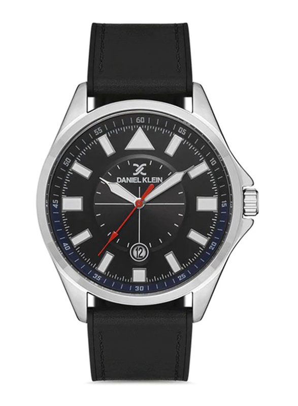 Daniel Klein Premium Analog Watch for Men with Silicone Band, DK.1.12948-2, Black/Gun Metal
Daniel Klein Premium Analog Watch for Men with Silicone Band, DK.1.12948-2, Black/Gun Metal