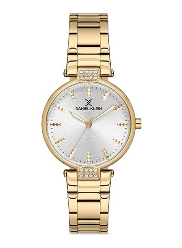 Daniel Klein Premium Analog Watch for Women with Stainless Steel Band, Water Resistant, DK.1.12921-2, Gold/Silver
Daniel Klein Premium Analog Watch for Women with Stainless Steel Band, Water Resistant, DK.1.12921-2, Gold/Silver