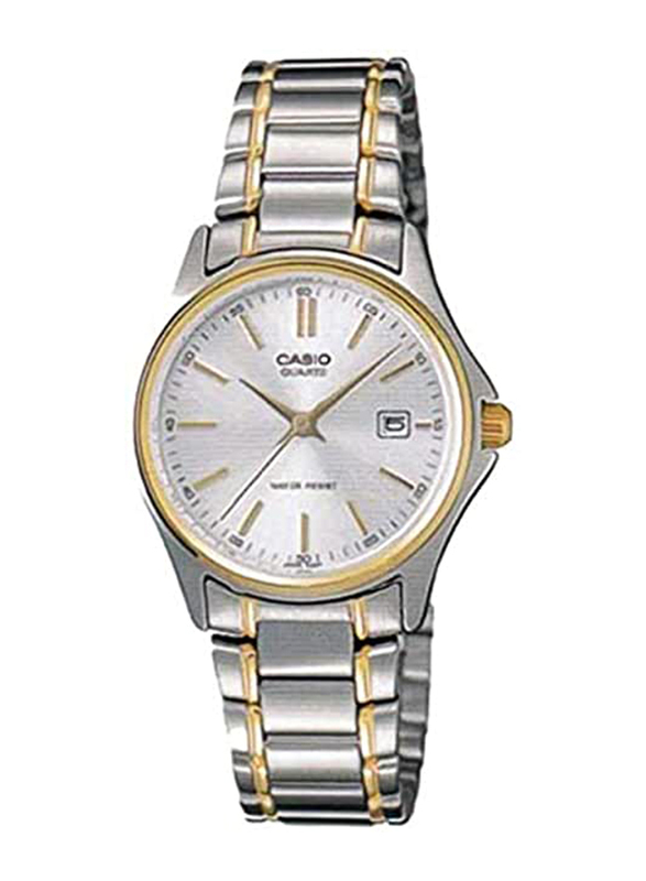 Casio Analog Watch for Women with Stainless Steel Band, Water Resistant, LTP-1183G-7ADF, Silver
Casio Analog Watch for Women with Stainless Steel Band, Water Resistant, LTP-1183G-7ADF, Silver